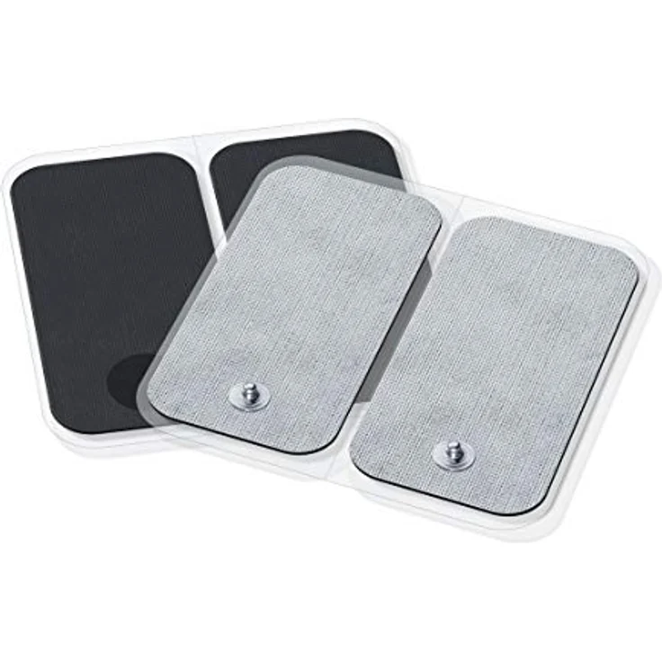 Beurer selbstklebende Gel-Elektroden Pads (Nachkaufset, 50 x 100 mm, passend für Beurer EMS-TENS Geräte) 4er Pack – Bild 4