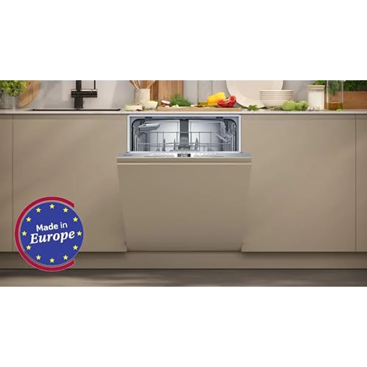 Neff S275HTX06E, N 50, vollintegrierbarer Geschirrspüler, 60 cm, XXL, 13 Maßgedecke, Home Connect, VarioScharnier – Bild 2