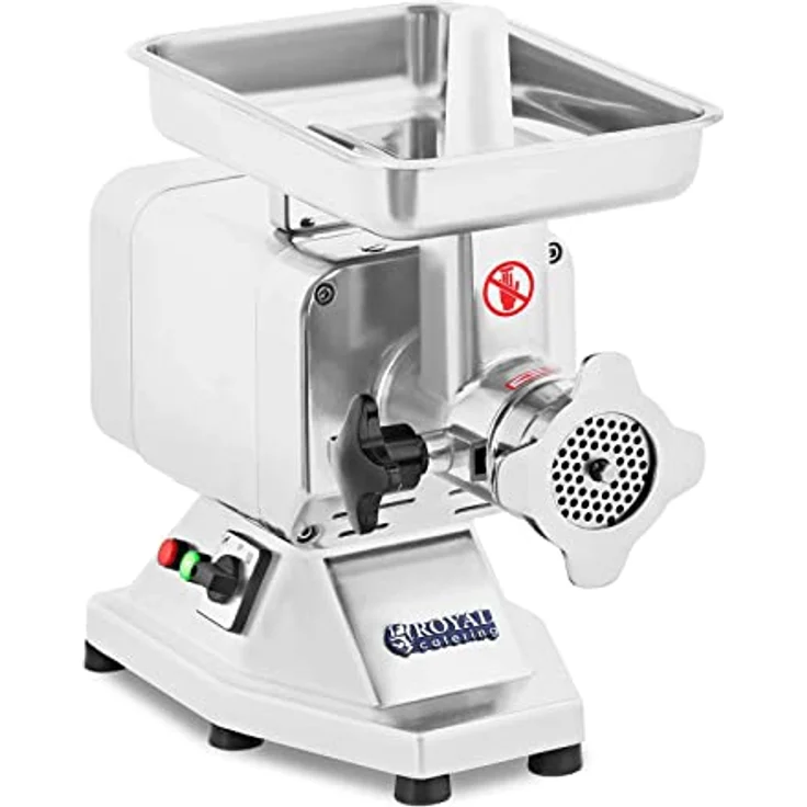 Royal Catering Fleischwolf RCFW 120PRO Edelstahl 850W 120 Kg/h Metzgerei Elektrischer, 850 W – Bild 2
