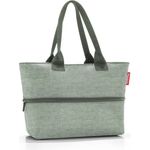 REISENTHEL® Shopper shopper e1, Schultertasche Handtasche Einkaufstasche, wasserabweisendes Polyestergewebe, blau