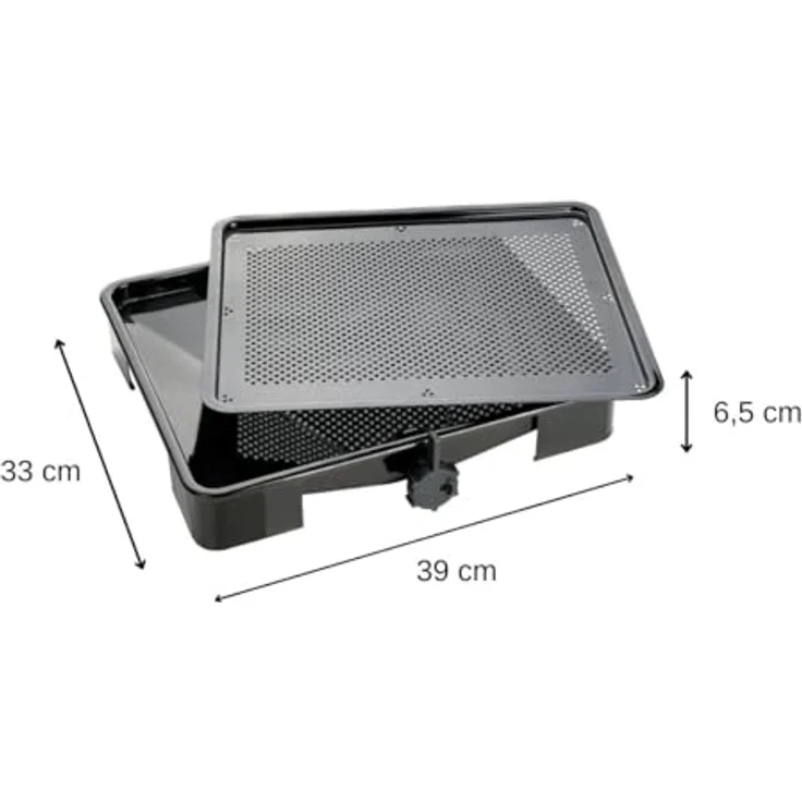 Zenker Universalbräter SRT, Bratpfanne mit patentierter Bratensaft-Funktion, 39 x 33 cm, 3 l, emaillierte Oberfläche – Bild 3