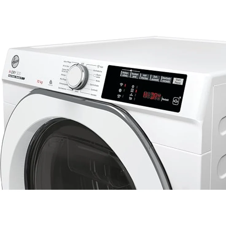 Hoover H-DRY 500 NDEH10A2TCBES-84 Wärmepumpentrockner, 10 kg, WiFi + Bluetooth, AquaVision-Kondenswasserbehälter, Deutsche Bedienblende – Bild 4