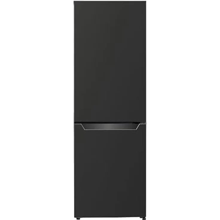 Respekta Savo Stand-Kühl-Gefrierkombination KG144-52, 157 Liter Nutzinhalt, 4-Sterne-Gefrierfach, Black Steel – Bild 1
