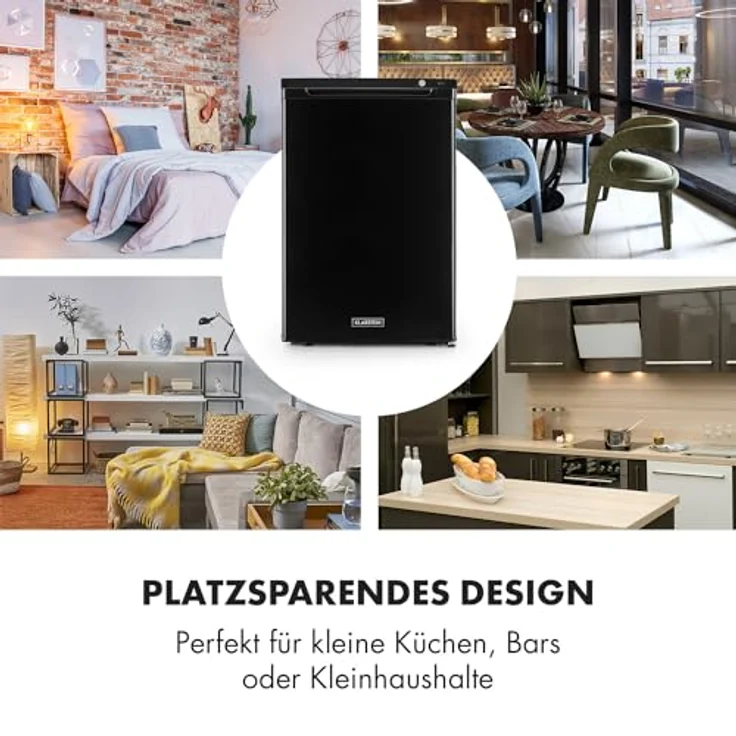 Klarstein Mini Gefrierschrank, Klein & Leise, Freistehender Gefrierschrank, 80L, Eiswürfelform & Eisschaber, Effiziente Gefrierschränke, Kompakter Freezer – Bild 4