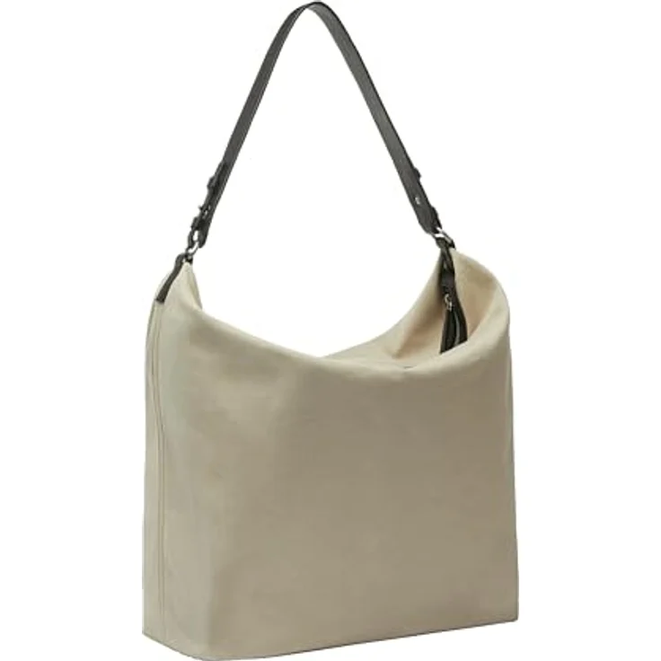 Liebeskind Clea Schultertasche, 42 cm, grau, 100% Canvas, 42 cm x 17 cm x 51 cm – Bild 3