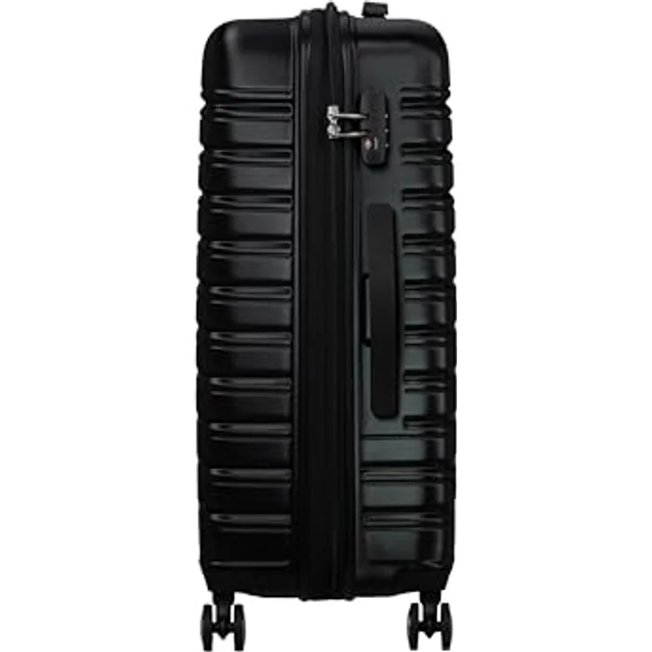 American Tourister Flashline - Spinner M, Koffer, 67 cm, 69/75 L, Schwarz (Shadow Black) – Bild 3