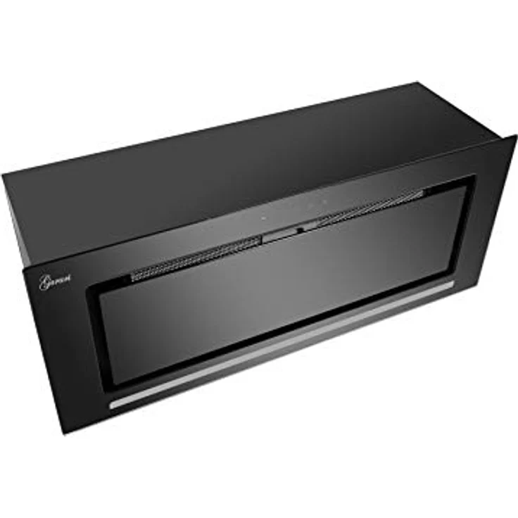 Gurari 217 Einbau Dunstabzugshaube in Schwarz Glas, 3 Stufen, 1000m³/h, 6 Watt LED, Fernbedienung – Bild 3