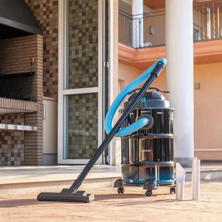 Cecotec Conga Ash 6000 EasyGo Home XL, Aschesauger mit 30 Litern Fassungsvermögen, 1500 AW Saugenergie und waschbarem Filter – Bild 2