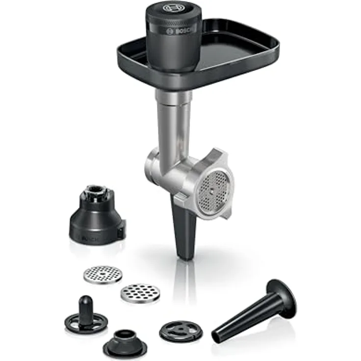 Bosch Hausgeräte MUZS6HA Zubehör-Set Hunting Adventure, Fleischwolf aus Aluminiumdruckguss