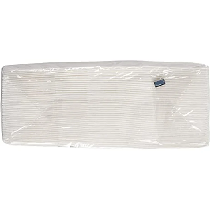 Pro Nappe SV622001I Cocktailservietten, 20 x 20 cm, 2-lagig aus Mikro-Waffelpapier, Weiß, 50 Stück – Bild 2