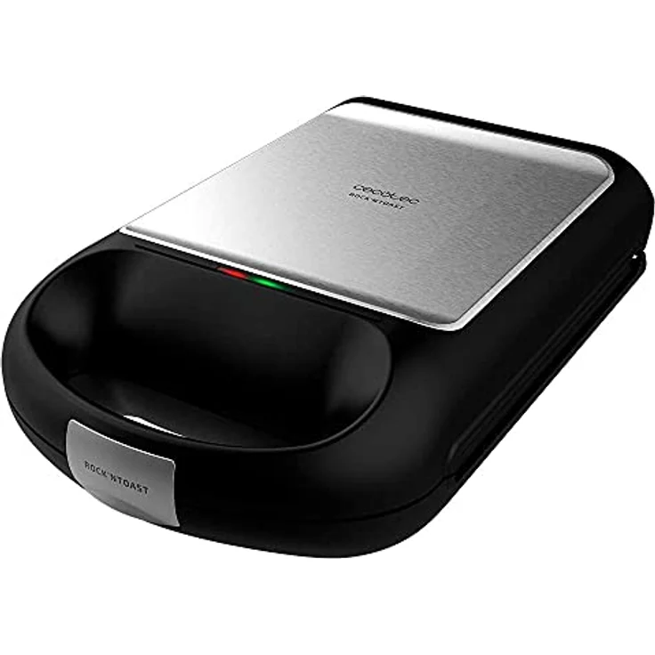 Cecotec 4-Sandwichmaker aus Edelstahl Rock´nToast Family.1500 W Leistung und Antihaftbeschichtung. – Bild 1