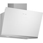 Siemens LC81KAN20 iQ500, Wandesse, 60 cm, Weiß mit Glasschirm, cookConnect System - Wandesse und Kochfeld, LED-Beleuchtung, Europas leistungsstärkste Schrägesse im Umluftbetrieb