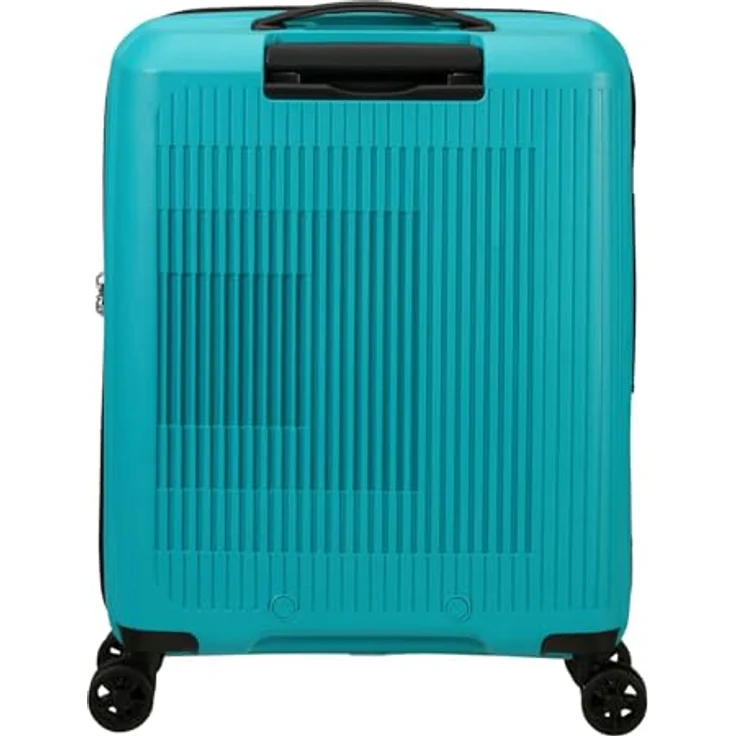 American Tourister Aerostep - 4-Rollen-Kabinentrolley 55 cm erw., Polypropylen, schwarz – Bild 5
