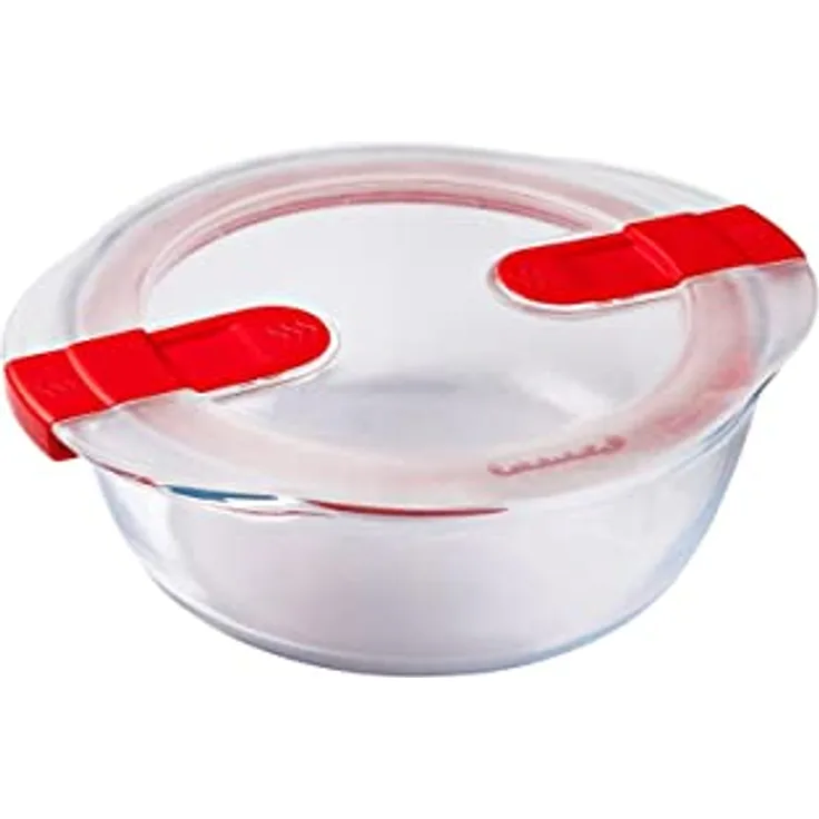 Pyrex Lunchbox COOK&HEAT Durchsichtig Glas - Kapazität: 1,1 L