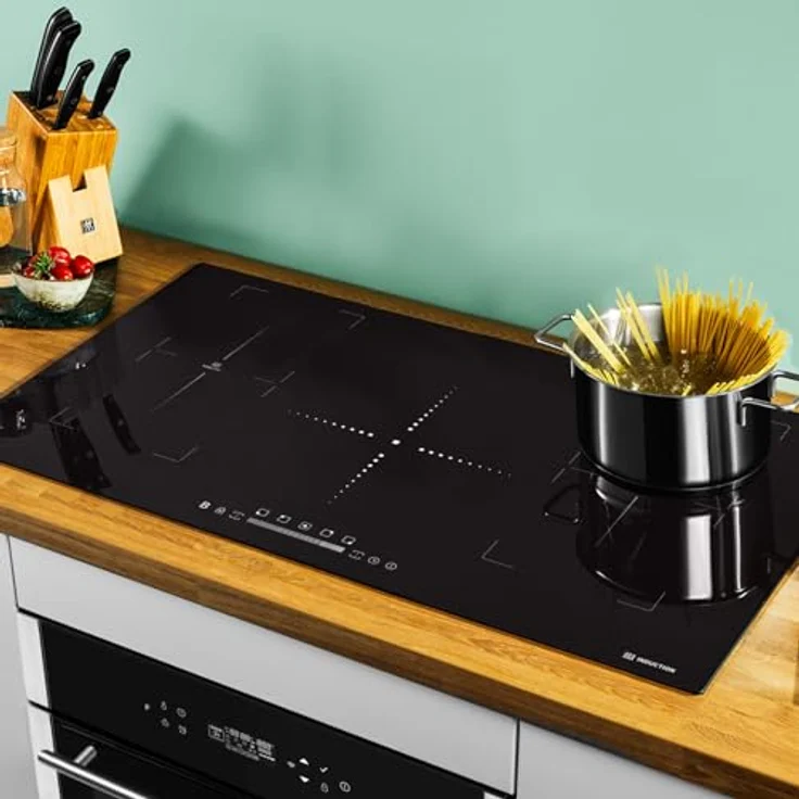 KKT KOLBE Autarkes Herdset SET8313HCIH890FZ, 60cm Einbaubackofen EB8313HC mit Pizzafunktion, 90cm Induktionskochfeld IH89005FZ, Touch-Steuerung, Grill, Umluft, Heißluft, Automatik-Timer, 2-fach Wärmeschutzverglasung – Bild 3