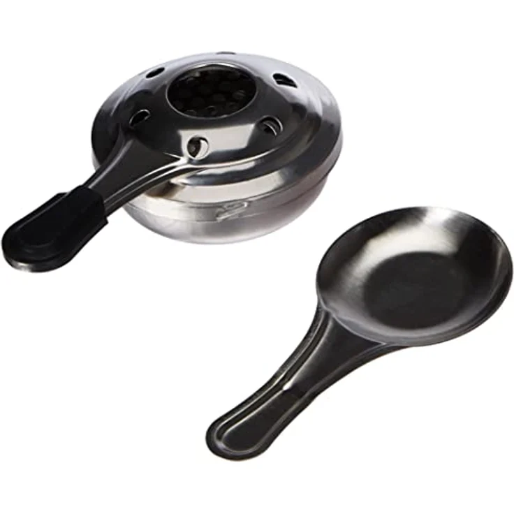 Metaltex fondue-Brenner 16 cm Edelstahl silber – Bild 5