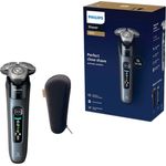 Philips Elektrorasierer Series i9000 X9001/10, SkinIQ Technologie, integrierter Präzisionstrimmer, inkl. Reiseetui