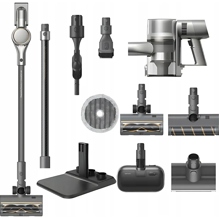 Dreame R20 Aqua, Akku Handstaubsauger mit Waschfunktion für Hartböden und Teppiche, grau