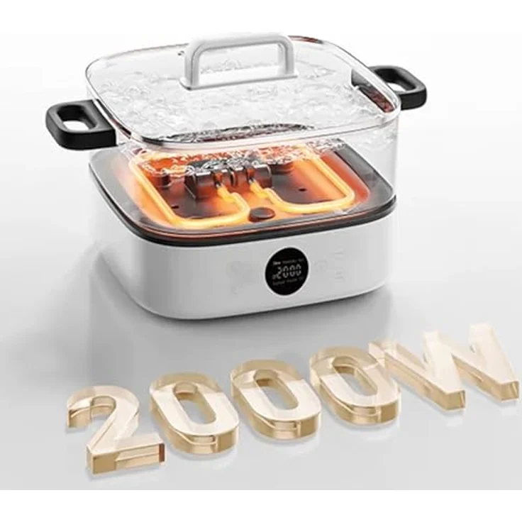 Xiaomi Multifunktionaler Hot Pot Cooker 6L EU, Multikocher mit großem Fassungsvermögen und vielseitigen Funktionen – Bild 3