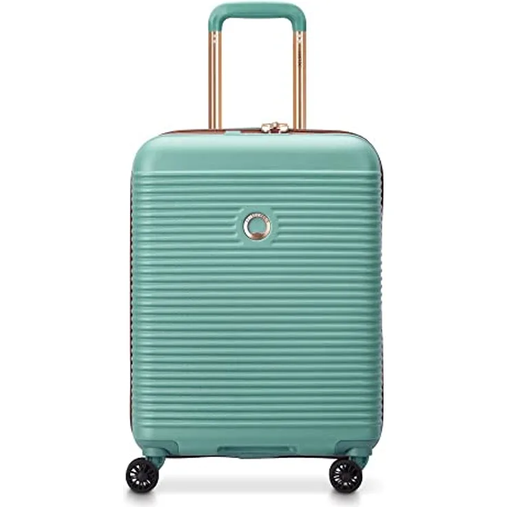 DELSEY Paris Freestyle Hartschalen-Kabinenkoffer 55 cm, 36 L, S Slim, Mandel, mit TSA-Schloss und SECURITECH-Reißverschluss