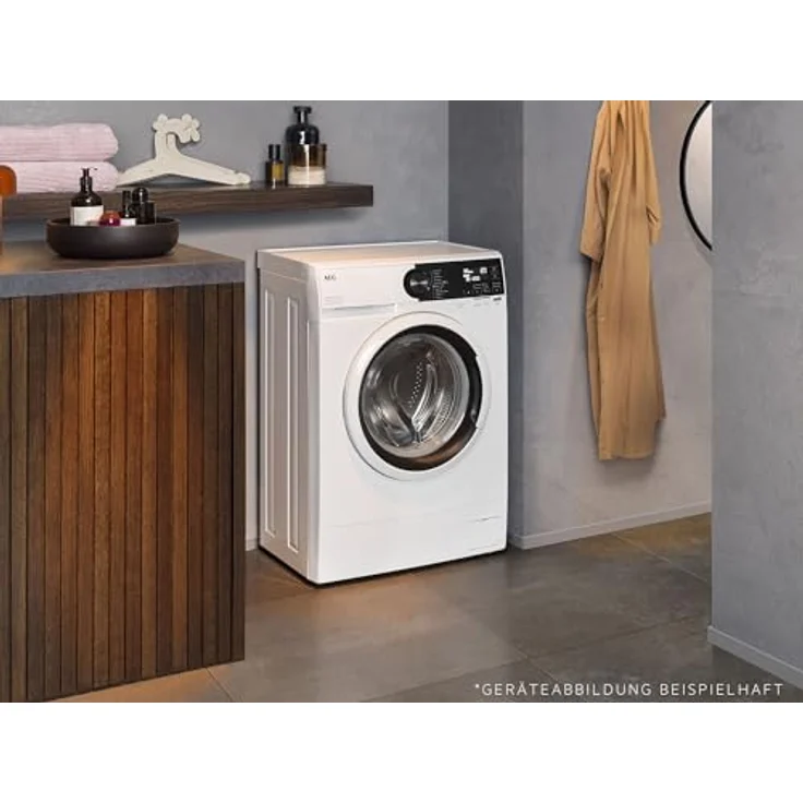 AEG LSR6FA75470 Slim Waschmaschine 7 kg, Tiefe 49 cm, A+++ mit Nachlegefunktion und Invertermotor – Bild 10