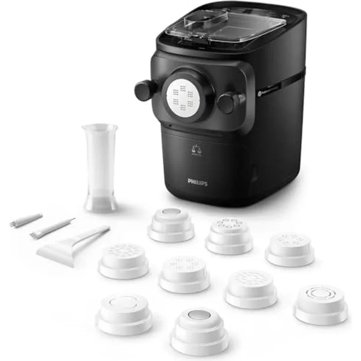 Philips Küchenmaschine HR2665/96, ProExtrude-Technologie, Schwarz – Bild 2