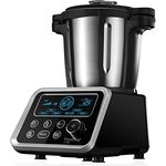 Ufesa Totalchef RK5 Küchenmaschine mit Kochen, verschiedene Programme zum Kochen, 1700 W Leistung, LCD-Display, Karaffe mit 3,5 l Fassungsvermögen, Rezeptbuch und Handbuch in Italienisch, BPA-frei