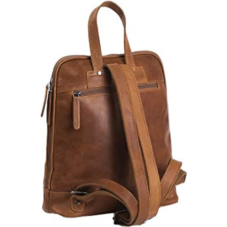 The Chesterfield Brand Naomi City Rucksack Leder, 34 cm, 100% Leder, braun – Bild 4