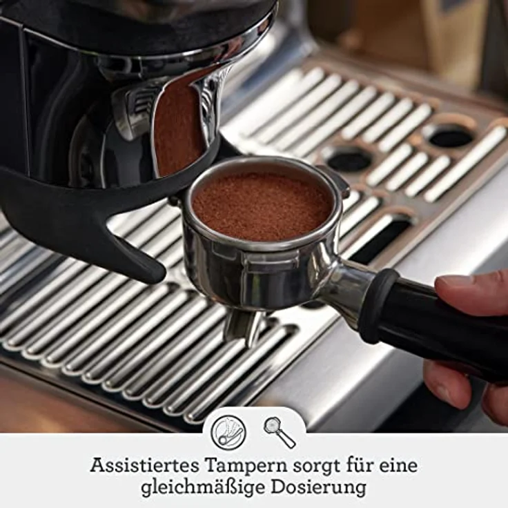 Sage - The Barista Express Impress - Espresso Machine with Milk Frother, Plum Blue – Bild 3