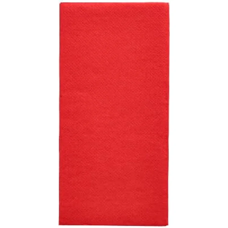 PAPSTAR 150 Servietten 'Daily Collection' 1/8-Falz 32 cm x 32 cm rot, Servietten mit Zertifizierungen – Bild 2