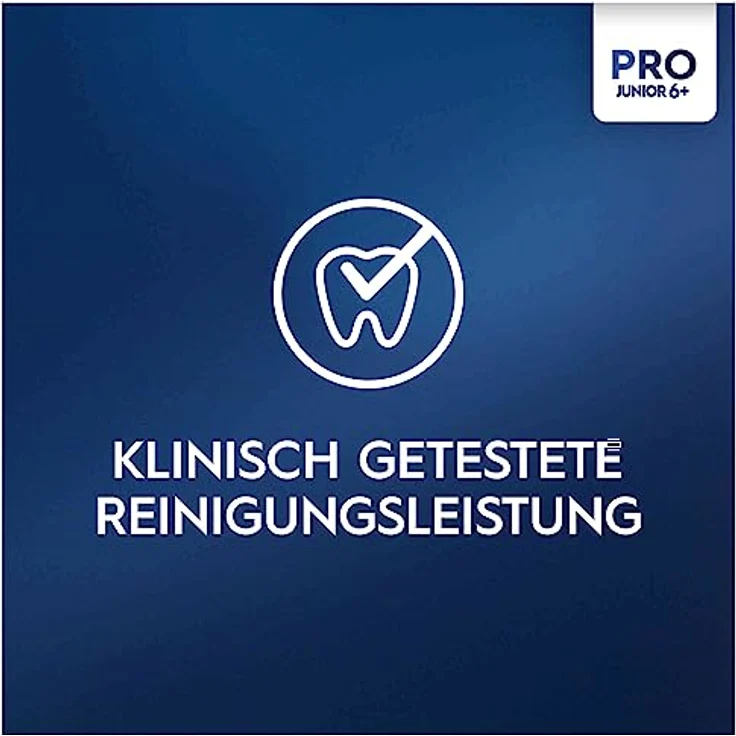 Oral-B, Elektrische Zahnbürste, Pro Junior 6+, wiederaufladbar, besonders weiche Borsten, für Kinder, blau – Bild 10