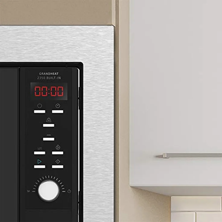 Cecotec Digital GrandHeat 2350 Mikrowelle mit Grill, Einbaugerät, 900 Watt, 23 Liter Garraum, silber, Edelstahl – Bild 6