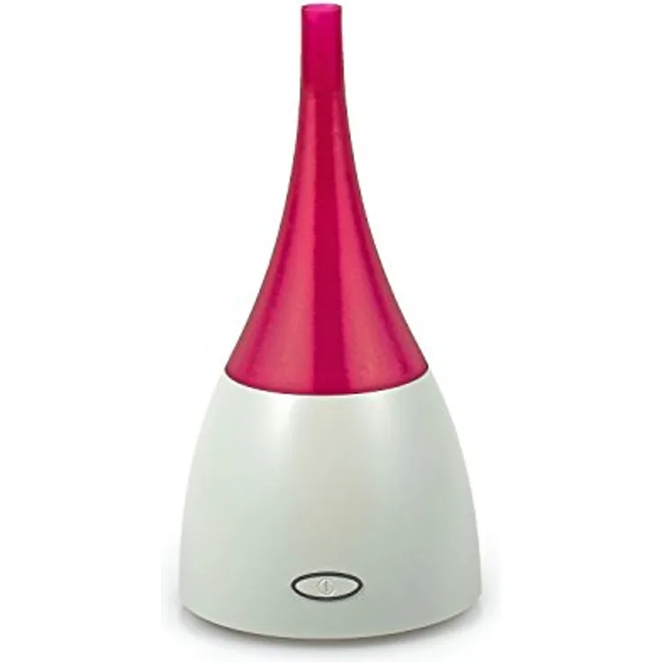 pajoma Aroma Diffuser AirActiv, Ultraschall Luftbefeuchter mit LED Licht, 4 Farben Humidifier Aromatherapie Diffusor (Rot)
