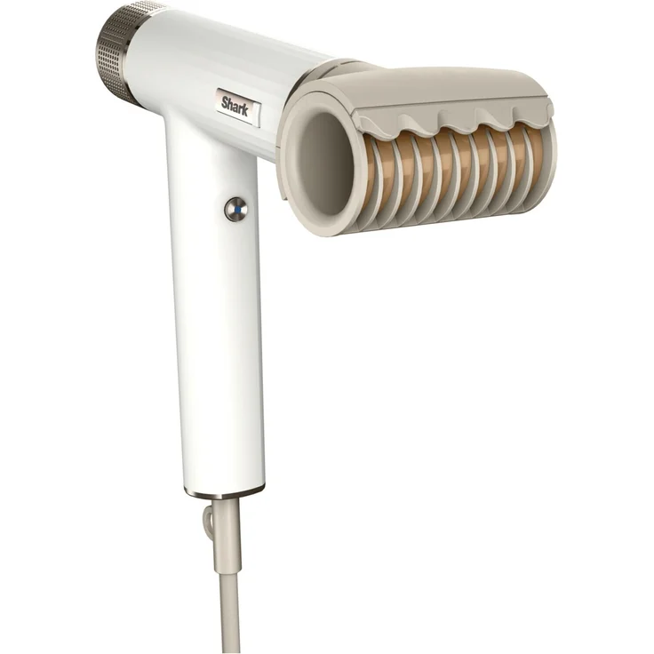 Shark HD352DE SpeedStyle Ionen-Haartrockner, 1.000 Watt, 5 Aufsätze, Weiß, Kaltstufe & Ionen-Technologie – Bild 6
