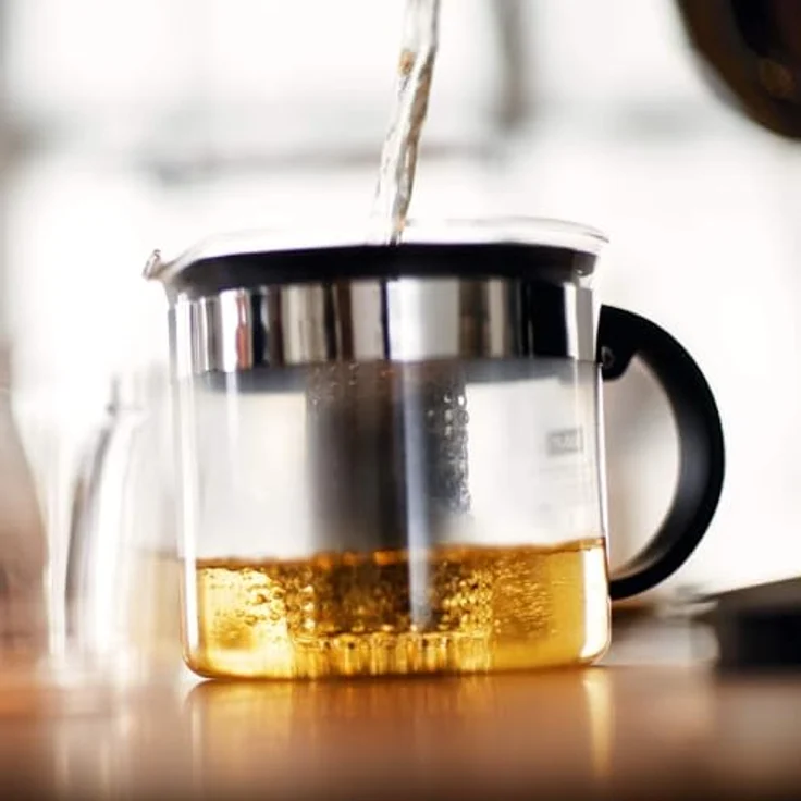 Bodum 1880-01 Teapress 1,5l schwarz Teapot Bistro Nouveau – Bild 6