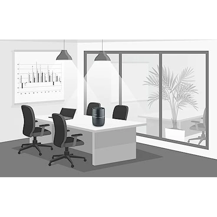 Laserliner AirBreeze 120 Luftreiniger 30m² Schwarz, Luftreiniger, Schwarz – Bild 5