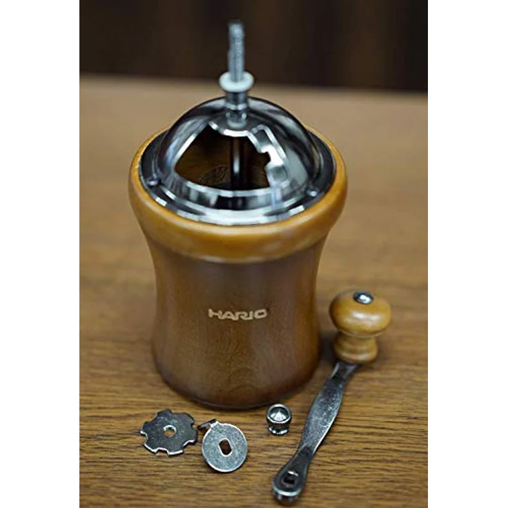 HARIO Kaffeemühle Dome, braun – Bild 4