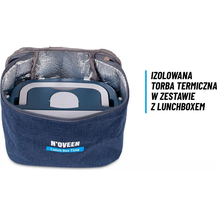 Noveen Lunch Box Noveen LB745 City, Lunchbox, Blau