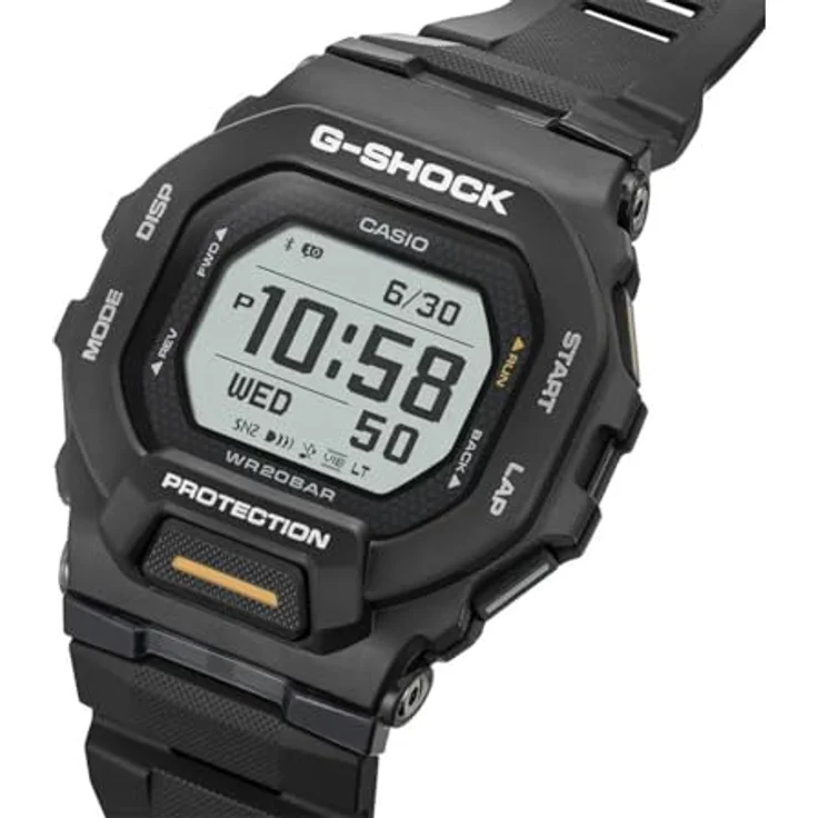 Casio GBD-200-1A1ER G-Shock G-Squad, Bluetooth Digitaluhr mit Trainingsfunktionen, schwarz – Bild 3