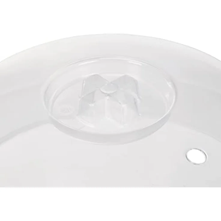 Plast Team Mikrowellendeckel Ø 24,4 cm, transparenter Deckel für Lebensmittelaufbewahrung – Bild 2