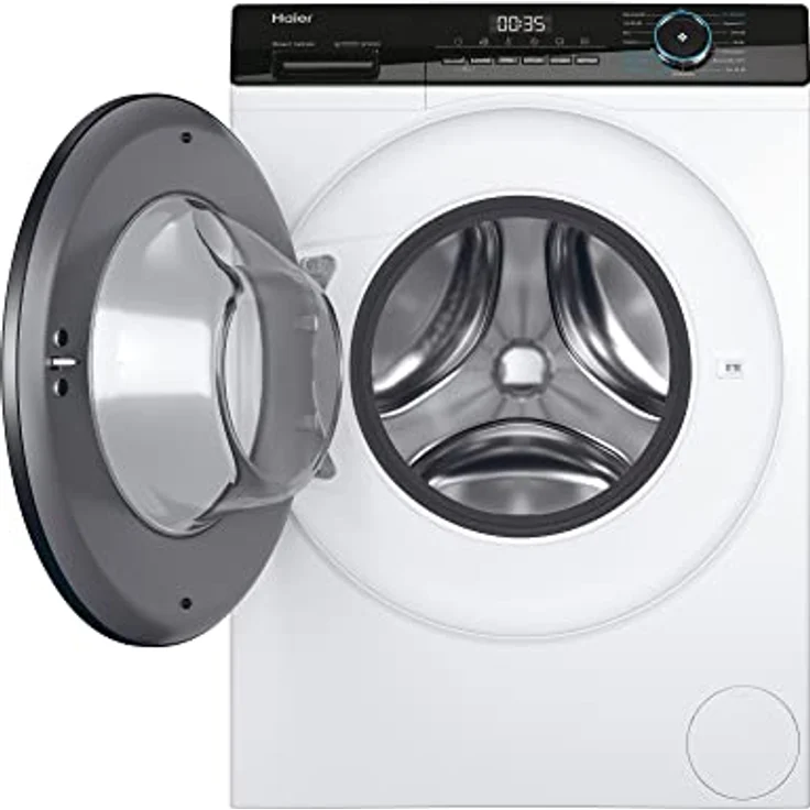 Haier HW80-B14939W, Frontlader-Waschmaschine, A, Fassungsvermögen 8 kg, Standgerät, Breite 59 cm, weiß – Bild 5