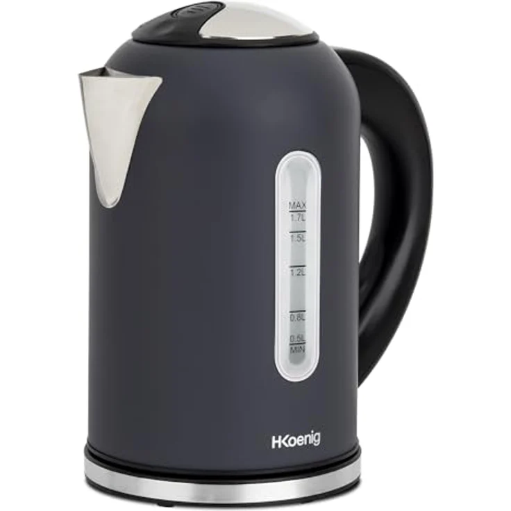 H.Koenig BOE52 - Wasserkocher mit einstellbarer Temperatur- 1,7l- 40-100°C- 2200W – Bild 2