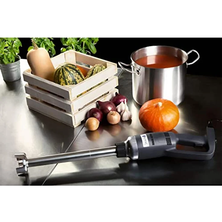 Royal Catering Stabmixer Pürierstab Gastro 500W Edelstahl Handmixer Zerkleinerer Schneebesen, Schwarz - Leistungsstarker 500W Motor, 16.000 U/min, Edelstahl Klinge – Bild 6