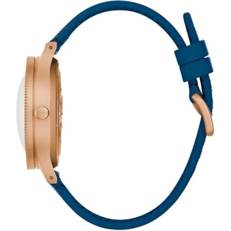 Bulova Automatic Mil-Ships Special Edition, Herrenuhr mit Antireflex-Saphirglas und blauem Zifferblatt, Dunkelblau 98A325 – Bild 4