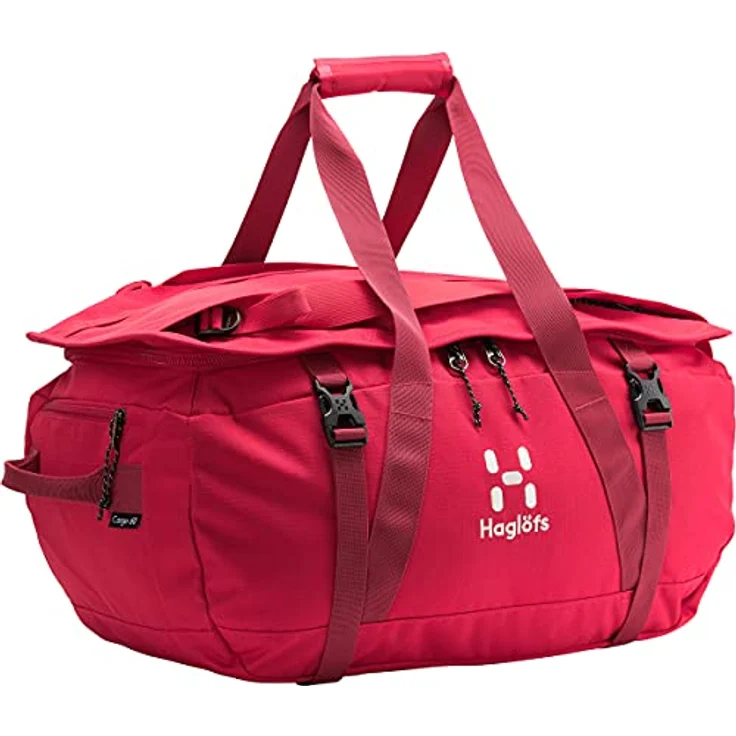 Haglöfs Cargo 60 Rucksack, Unisex, für Erwachsene, Scharlachrot/Dala Rot, Einheitsgröße - Mit erweiterbarer Tasche und Kompressionsriemen – Bild 3