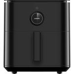 Xiaomi Smart Air Fryer 6.5L Luftfritteuse, 6,5 l, 1800 W, 100 Rezepte, OLED-Display, einstellbare Temperatur 40 °C - 220 °C, gleichmäßiges Garen 360 °, Schwarz