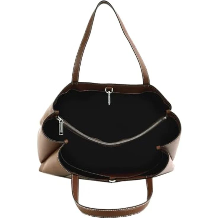 Boss Anett Shopper Tasche, 48 cm, braun, 100% Polyurethan, Raumangebot 28 cm x 20 cm – Bild 5
