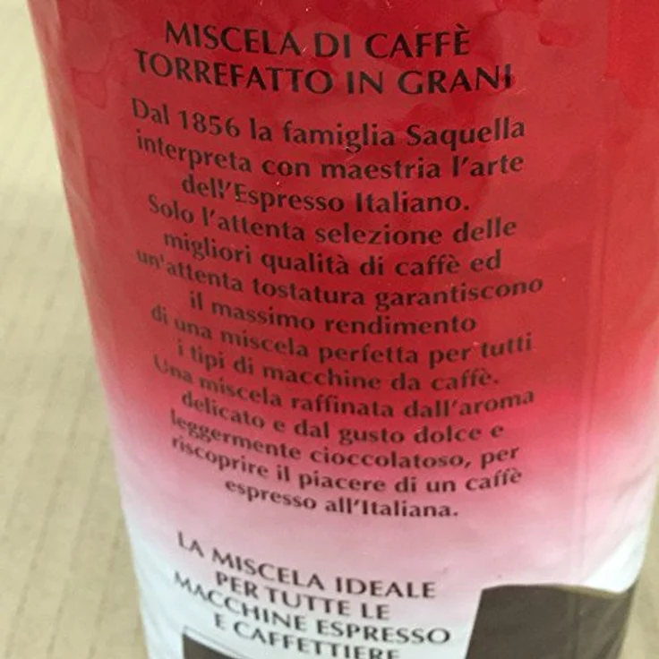 SAQUELLA Espresso Napoli 1kg, Kaffeebohnen – Bild 4