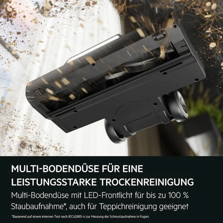 AEG 8000 3-in-1 Wet&Dry Akku-Staubsauger AW82U2DG – Nass-Trockensauger, Tri Action- & Multi-Bodendüse, LED-Licht, Dark Grey – Bild 7