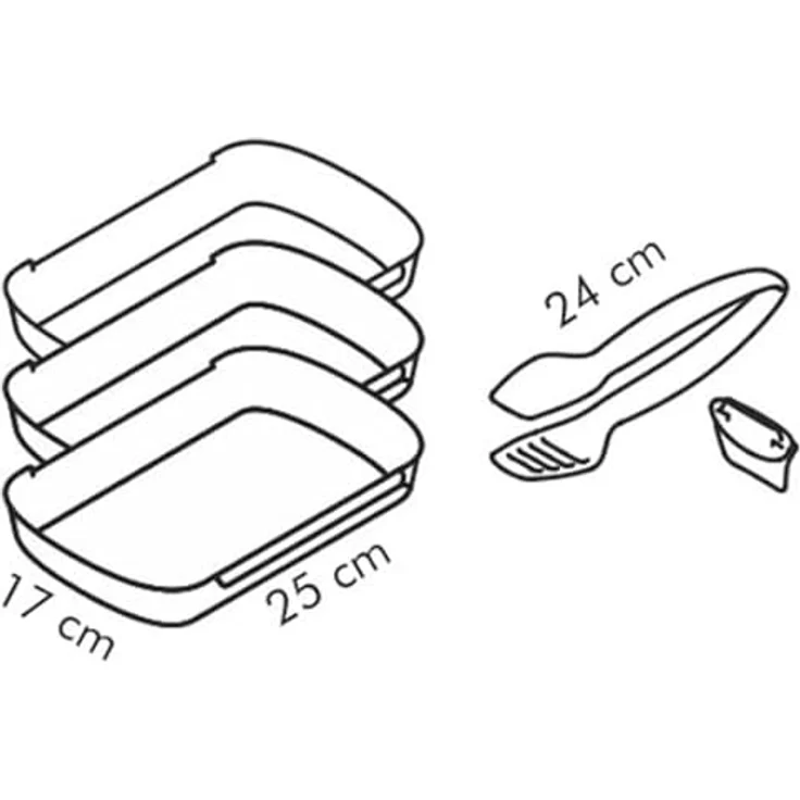 Tescoma Panier-Set mit Zange, Panierschalen 3-teilig groß – Bild 11